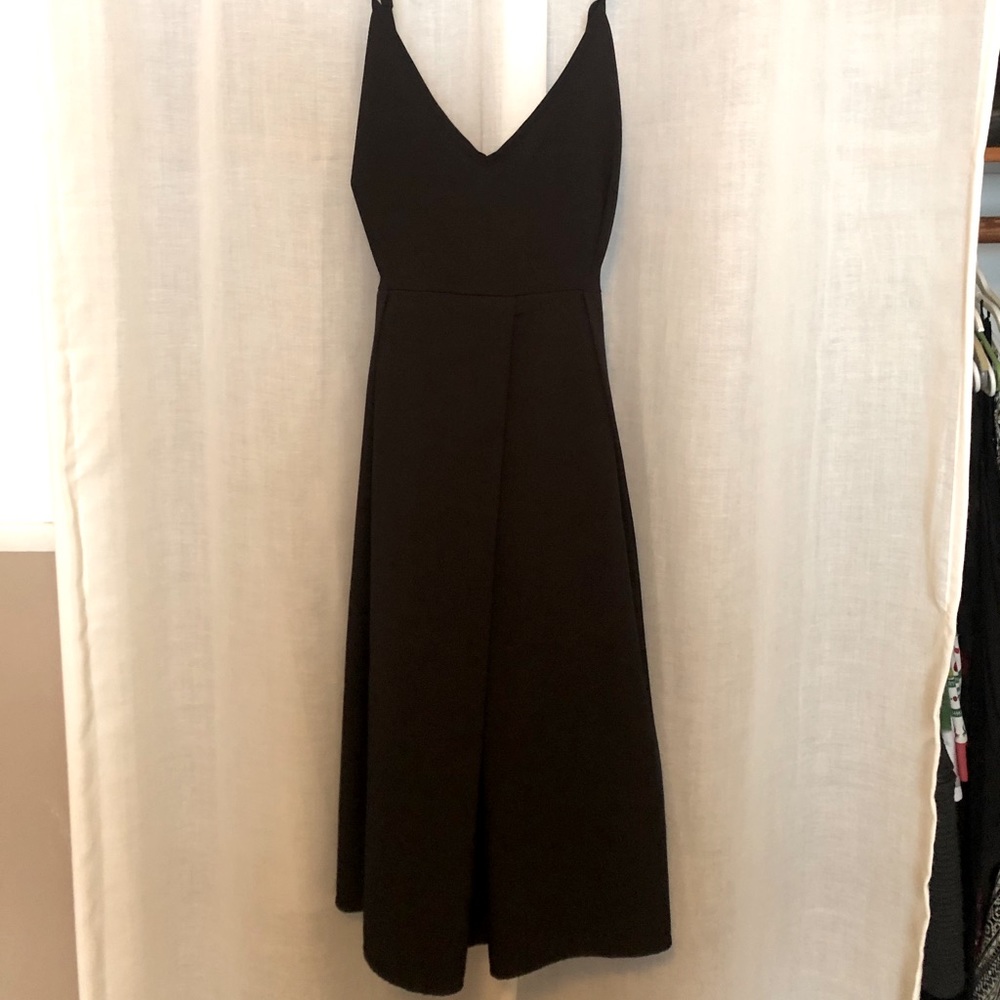 Black cocktail dress